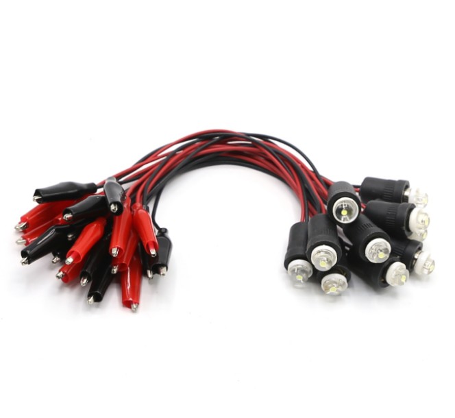LED꼬마전구 (소켓클립부10개 + 1.5V LED10개 )