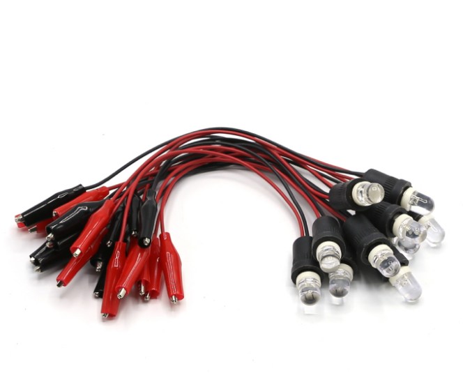 LED꼬마전구 (소켓클립부10개 + 3.0V LED10개 )