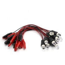 LED꼬마전구 (소켓클립부10개 + 3.0V LED10개 )