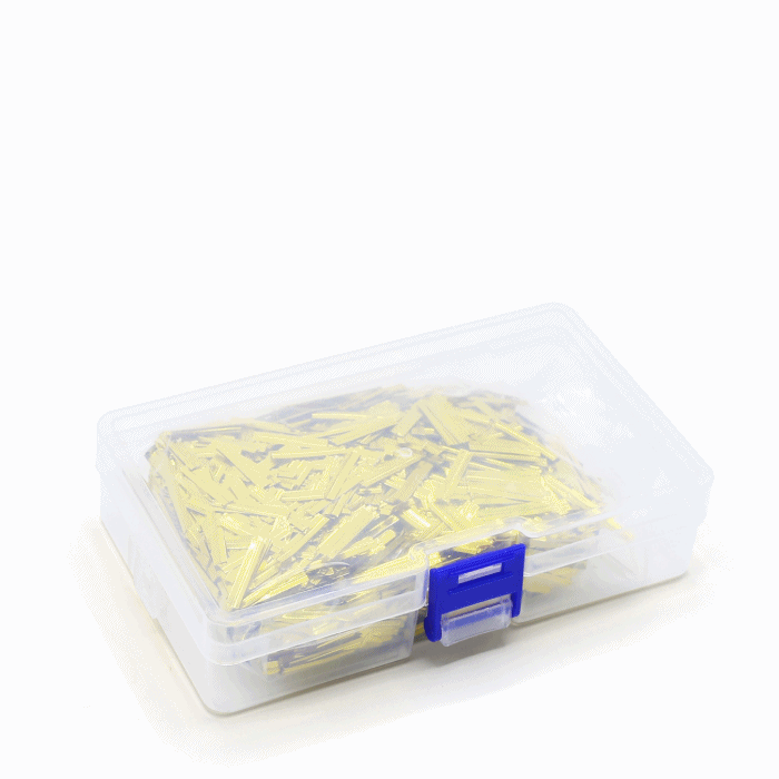 골드 2cm 빵끈조각 (케이스입 - 약70g - 약 5000조각)