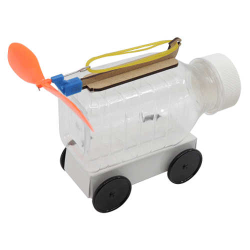 재활용품 창작 윈드 카 (방향조절)