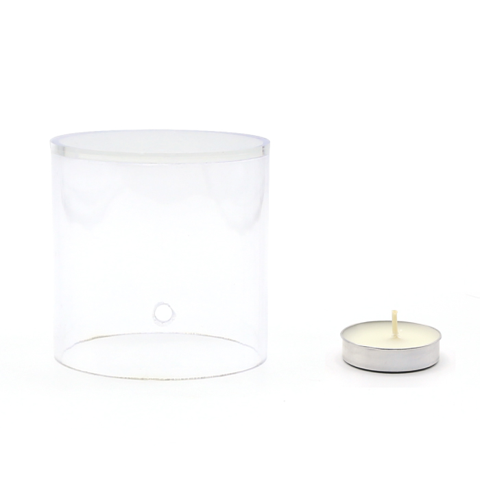 기체측정용 통(티라이트양초 포함) / 아크릴통