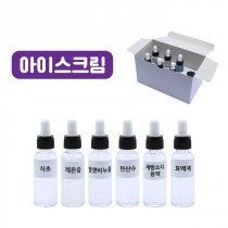 여러가지용액 6종 (아이스크림용)