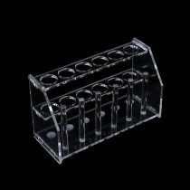 시험관대 6구 6핀 (투명-아크릴제)