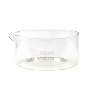 평바닥 내열유리 증발접시 (100mm)