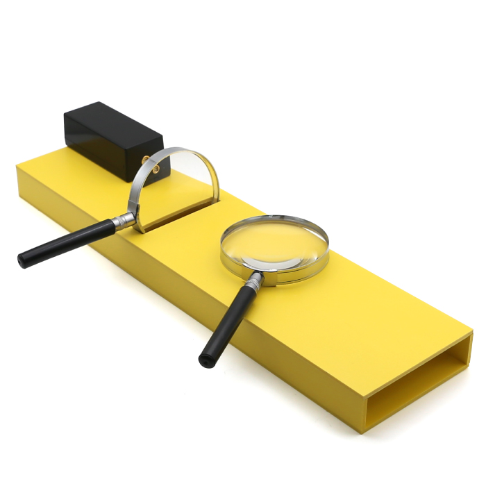 [아이스크림] (고급형.LONG ARi Design) 레이저 지시기의 빛을 렌즈에 비추기 세트