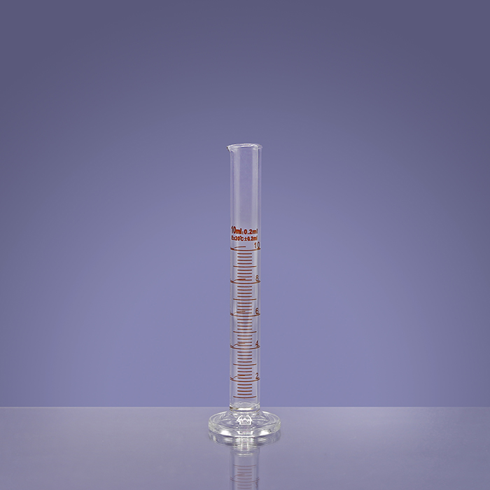 유리 메스실린더 10ml / 눈금실린더