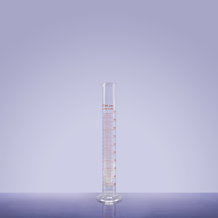 유리 메스실린더 200ml / 눈금실린더
