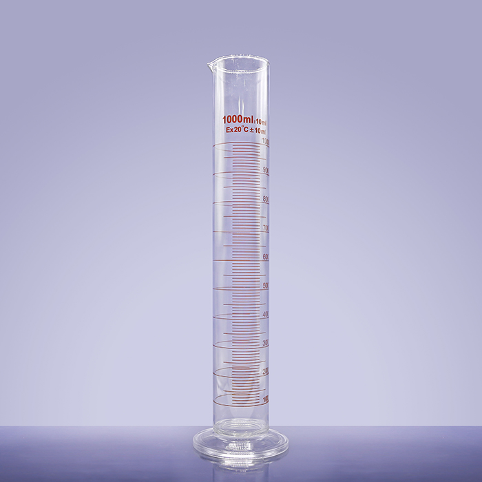 유리 메스실린더 1000ml / 눈금실린더
