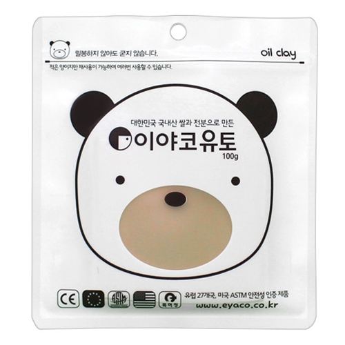만지락 소프트유토 100g / 찰흙