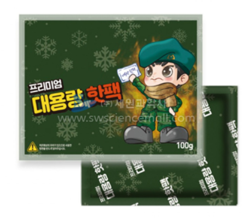 대용량 핫팩(손난로)(최고온도 70℃) / 100g